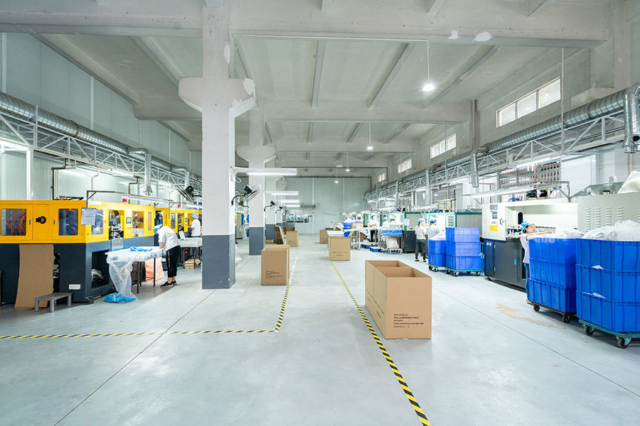 FOSHAN SHUNDE QUANYE PLASTICS CO.,LTD প্রস্তুতকারকের উত্পাদন লাইন